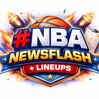 Telegram profile photo for #NBA Newsflash + Lineups 🏀