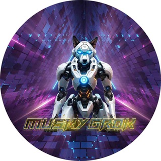 Telegram group profile photo for MuskyGrok Inu - Whitelist Presale - Hardcap 30BNB
