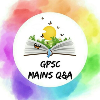 Telegram profile photo for GPSC MAINS Q&A