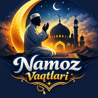 Telegram profile photo for NAMOZ VAQTLARI | TAQVIM | DUOLAR