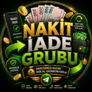 Telegram profile photo for İLK YATIRIMA NAKİT İADE GRUBU 💰