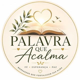 Telegram profile photo for 🌿✨ PALAVRA QUE ACALMA | Fé • Esperança • Paz 🤍