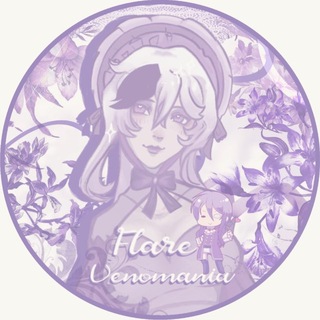 Telegram profile photo for Flare Venomania | 🥀 ༝ 🔮