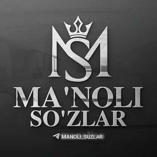 Telegram profile photo for MA'NOLI SOʻZLAR