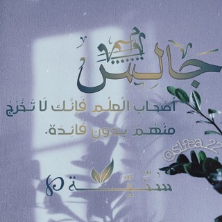 Telegram profile photo for سُنِّـيَّـــــة ℘