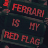 Telegram profile photo for ferrari is my red flag