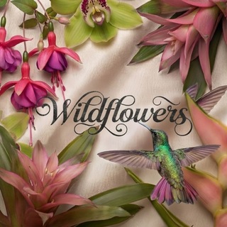 Telegram profile photo for wildflowers.