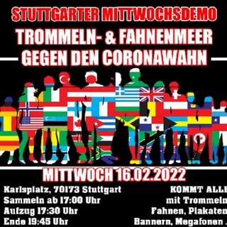 Telegram profile photo for Stuttgarter Mittwochsdemo und ganz BW