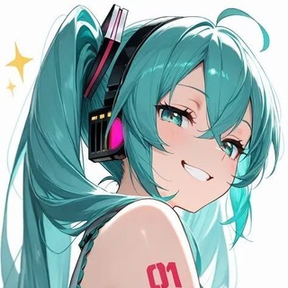 Telegram profile photo for Мику Хацунэ 🩵