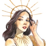 Telegram profile photo for your friendly local girlblogger