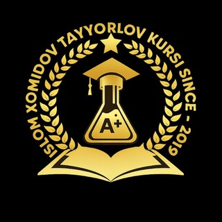 Telegram profile photo for KIMYO | Islom XOMIDOV