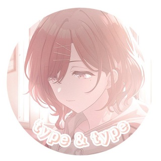 Telegram profile photo for 𓏵ㅤtype ᛝ type