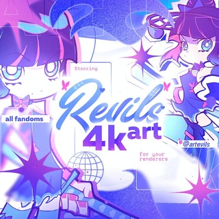 Telegram profile photo for revils art | 4k