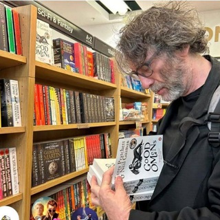 Telegram profile photo for Daily Neil Gaiman #IStandWithNeilGaiman
