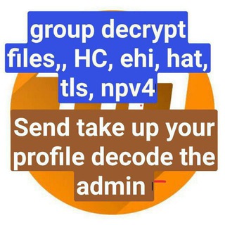 Telegram profile photo for decryption