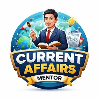 Telegram profile photo for CURRENT AFFAIRS MENTOR
