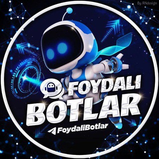 Telegram profile photo for Foydali Botlar 🤖