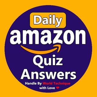 Telegram profile photo for Amazon & Flipkart Quiz Answers Today