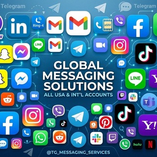 Telegram profile photo for 美国即时通讯 GV、TN、TP、TM、Ring-4、E-sim、SL、FB、IG、LinkedIn、Gmail、Yahoo、Hotmail、API、Apple ID 畅销榜