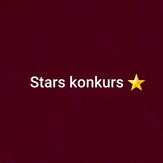 Telegram profile photo for Stars konkurs