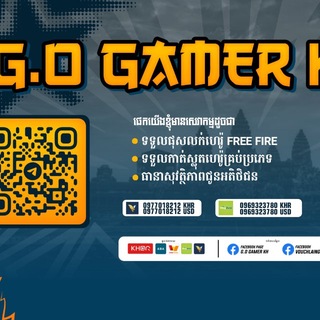 Telegram profile photo for G.O Gamer KH BUY & SELL