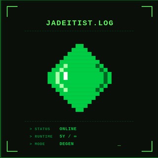 Telegram profile photo for jadeitist.log