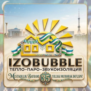 Telegram profile photo for IZOBUBBLE изоляция махсулотлари