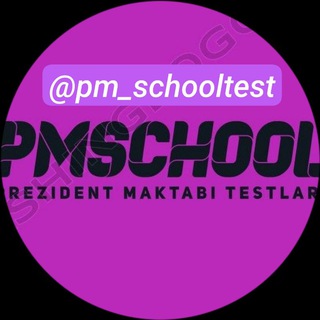 Telegram profile photo for Prezident maktabi testlari javoblari