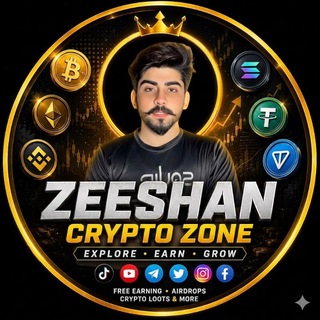 Telegram profile photo for Zeeshan Crypto Zone