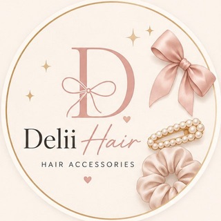 Telegram profile photo for •Deli Hair Accessories🎀