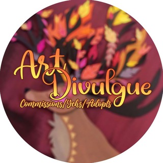 Telegram profile photo for ๐Art Divulge SFW (Commissions/Ychs/Adopts)๐