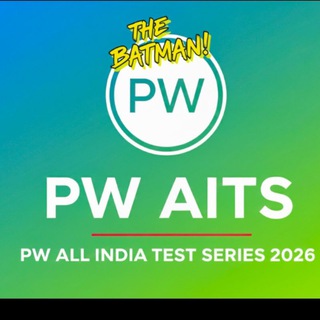 Telegram profile photo for PW AITS TEST SERIES 2027