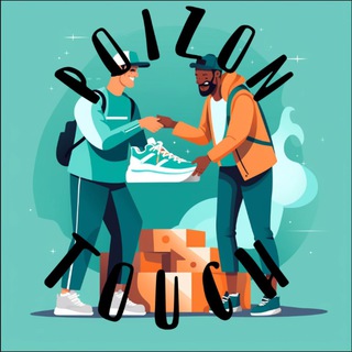 Telegram profile photo for POIZON TOUCH. Доставка, кроссовки, одежда, заказ