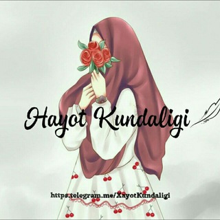 Telegram profile photo for Hayot Kundaligi 📖