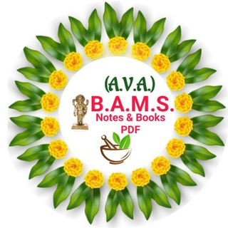 Telegram profile photo for BAMS E- Notes & E- Books