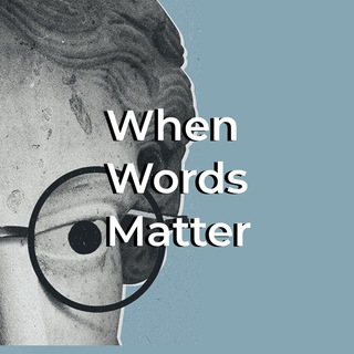 Telegram profile photo for When Words Matter
