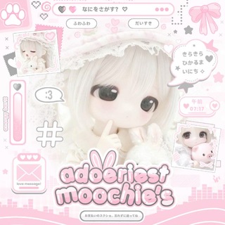 Telegram profile photo for ㅤ ᡗ,moochie’s .. 𓏼 ᩧ 🎀