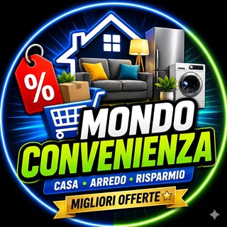 Telegram profile photo for π Mondo Convenienza π° Offerte Coupon Sconti π black friday