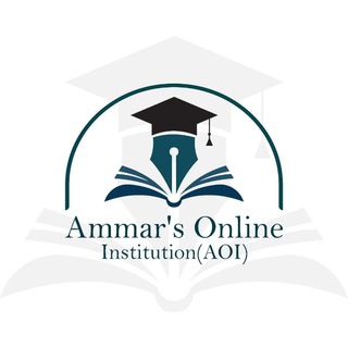 Telegram profile photo for Ammar's Online Institution- AOI