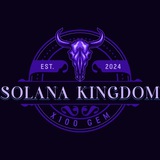 Telegram profile photo for 🔝 Solana Kingdom🔝