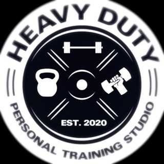 Telegram profile photo for HEAVY DUTY Personal training studio