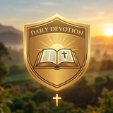 Telegram profile photo for Daily Devotion ๐คฒ๐งโโ๏ธ