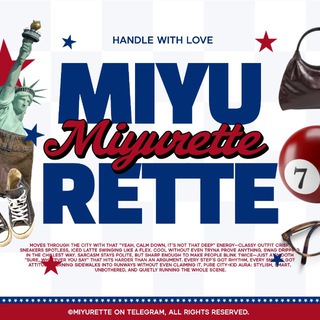Telegram profile photo for OPEN. MIYURETTE.