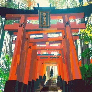 Telegram profile photo for ⛩A e s t h e t i c アニメ⛩