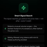 Telegram profile photo for Search Signals Before Rise