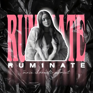 Telegram profile photo for RUMINATE