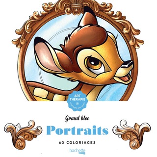 Telegram profile photo for Livros de colorir Disney Portraits
