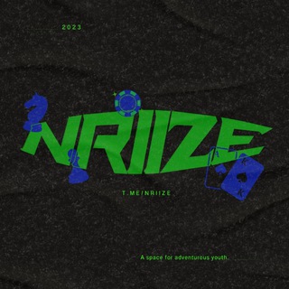 Telegram profile photo for NRIIZE: The right place for play.