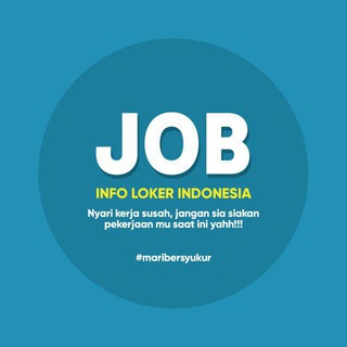 Telegram profile photo for Info Loker Indonesia