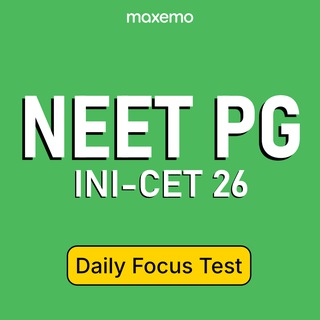 Telegram profile photo for Maxemo INICET-NEET PG 26